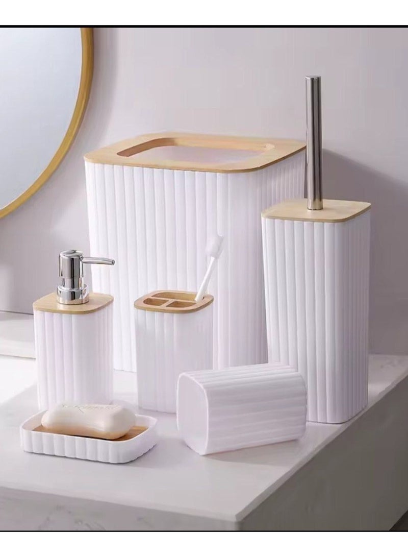 طقم حمام 6 قطع