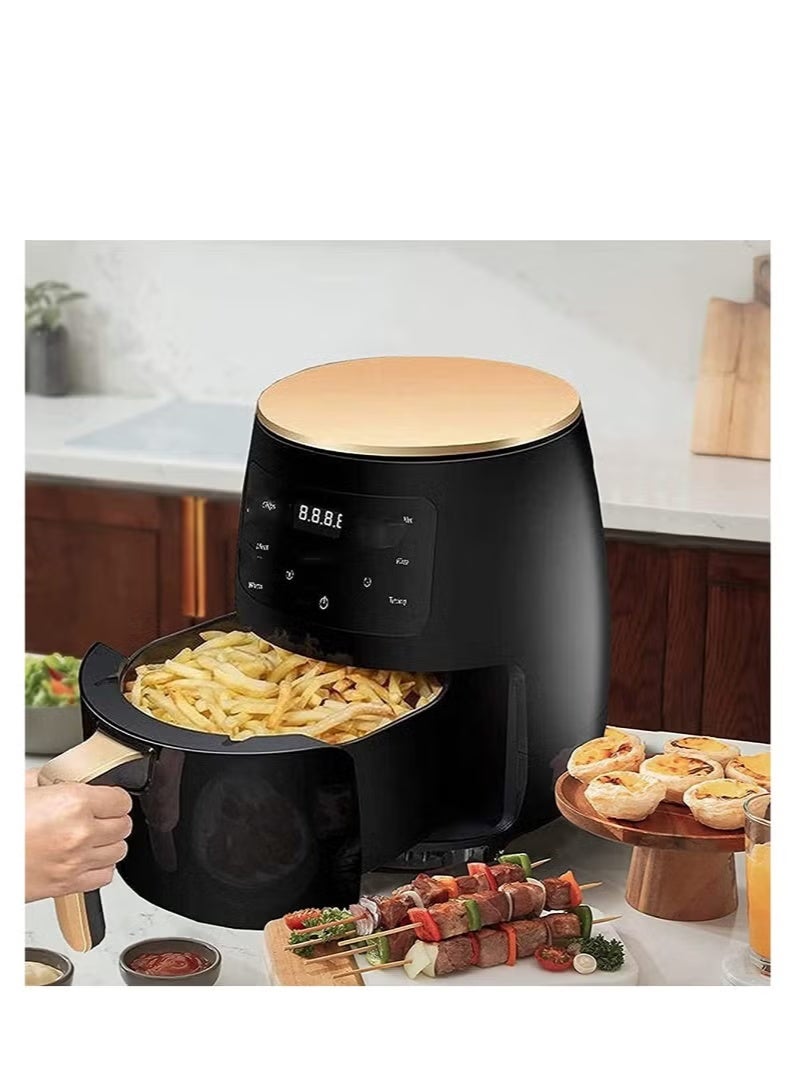 SILVER CREST Intelligent 6L Large Capacity Electric Oil Free Air Fryers French Fries Cooker Nonstick Deep Air Fryer With Timer - Image 3