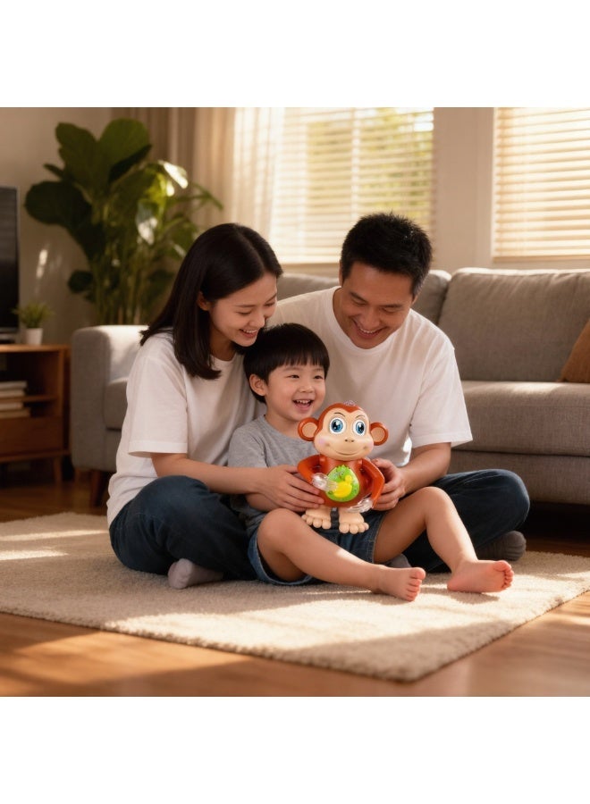 TOY GARDEN Musical Monkey Toy, Dancing Animal Toys Monkey Musical Toy educational toy musical baby toys dancing monkey toy Dancing Animal Musical Electric Monkey Toy - Image 5