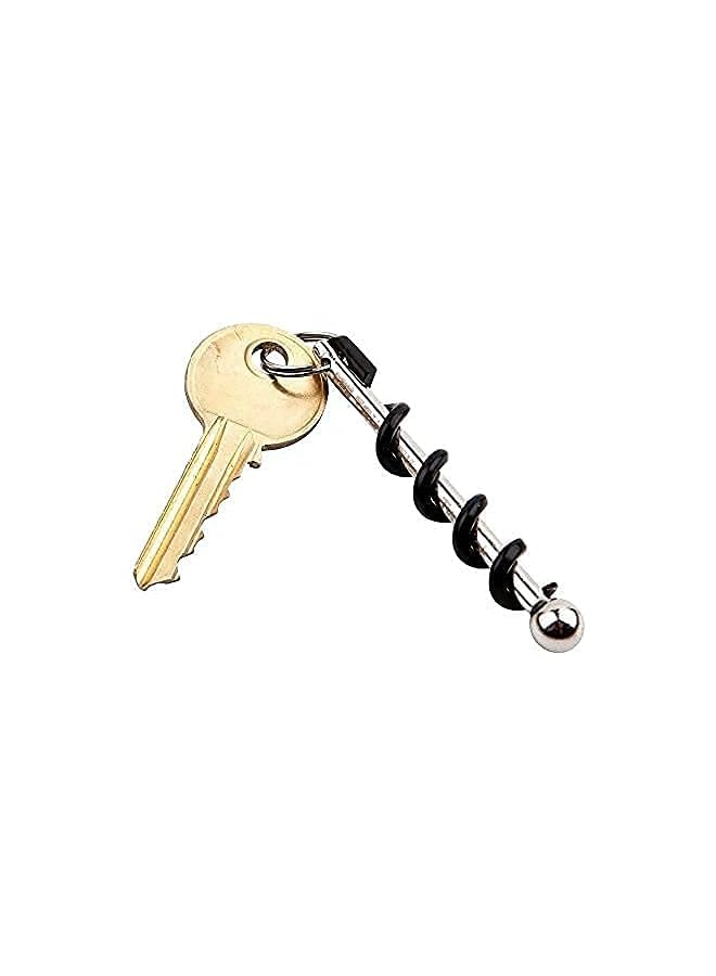 S-TOP Multi-Tool Corkscrew Keychain Portable Red Wine Bottle Opener Set - Image 3
