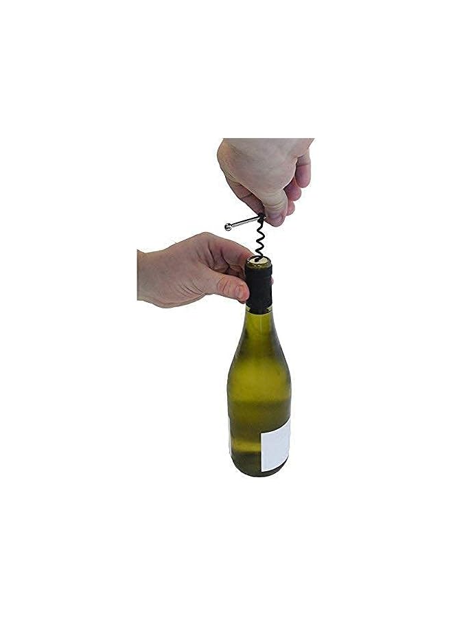 S-TOP Multi-Tool Corkscrew Keychain Portable Red Wine Bottle Opener Set - Image 2