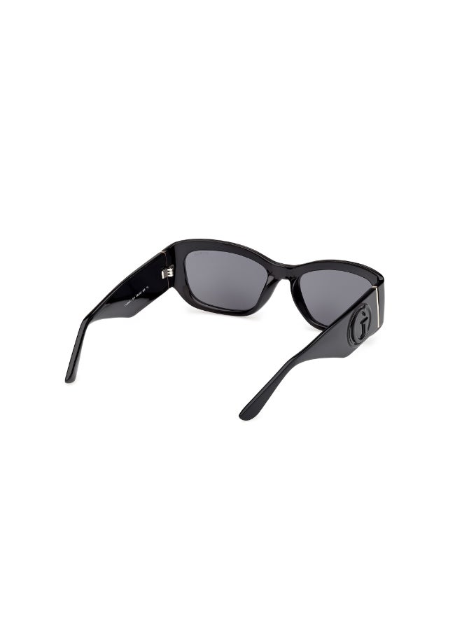 GUESS نظارات شمسية بلاستيكية من غس بحماية من الأشعة فوق البنفسجية GU0025252E54 - Image 5