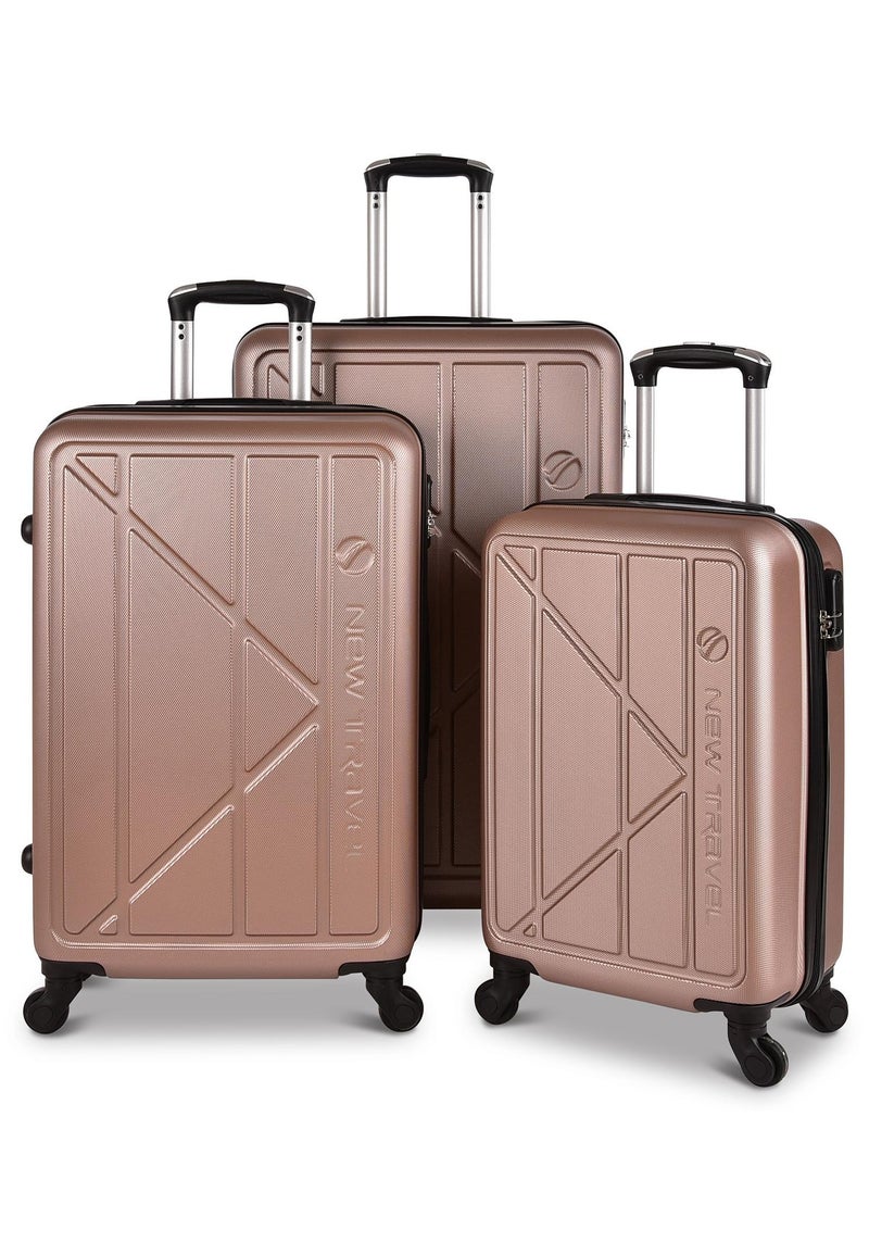 NEW TRAVEL HARD Luggage set 3 pieces size 28/24/20  inch BR909/3P - Image 1