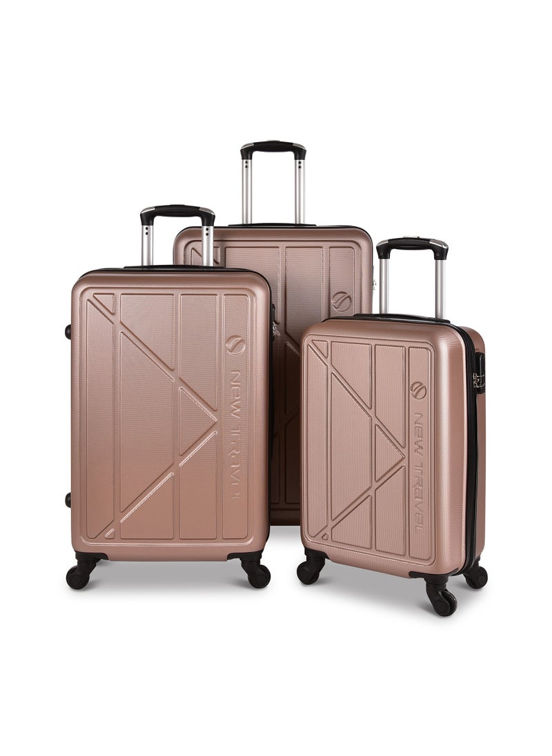 NEW TRAVEL NEW TRAVEL HARD Luggage set 3 pieces size 28/24/20  inch BR909/3P  - Image 1