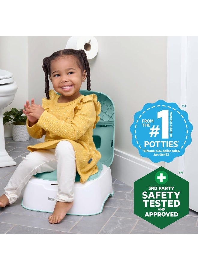 Ingenuity Prepare to Potty 3-in-1 System - Potty, Topper, Step Stool - Image 3