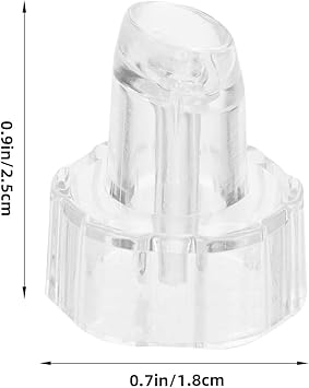 FRCOLOR 8pcs Hydro Replacement Tips Plastic Hydro Face Cleaning Machine Heads Replacement Spare Parts for Beauty Machine - Image 3