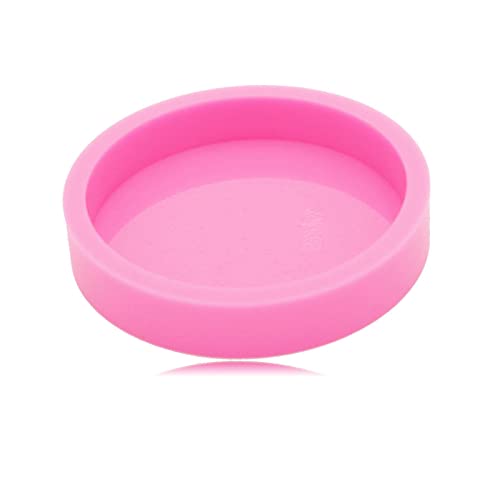 Super Shiny 45 Inches Round Coaster Mold Thick Silicone Coaster Mold 075 Depth Circle Coaster Resin Mold Round Epoxy Resin Casting Mold Geode Coaster Agate Silicone Mold