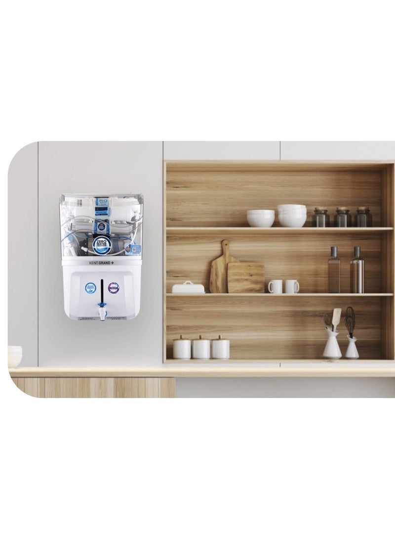 كينت جهاز تنقية المياه KENT Grand Plus- RO - RO + UV + UF + TDS Control + خزان UV LED | خزان سعة 9 لتر - تقنية عدم هدر المياه - Image 3