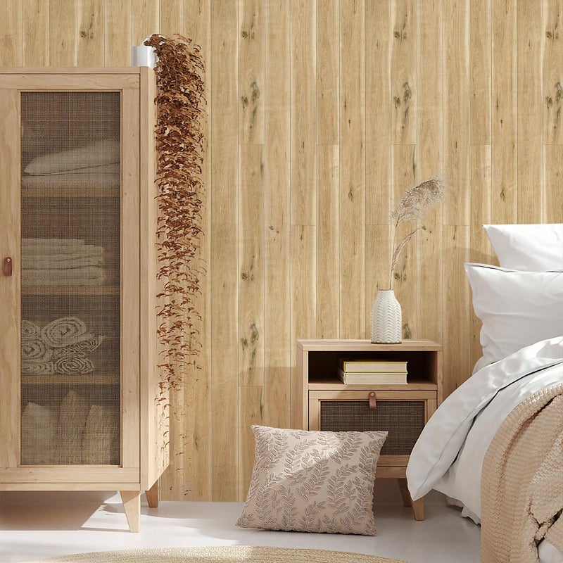 Yun-aeon Realistic Wood Peel and Stick Wallpaper 17.7"x120" Contact Paper Grain Self-Adhesive Film Waterproof & Removable Wallpaper Decorative Vinyl for Kitchen Countertops Cabinets - Image 5