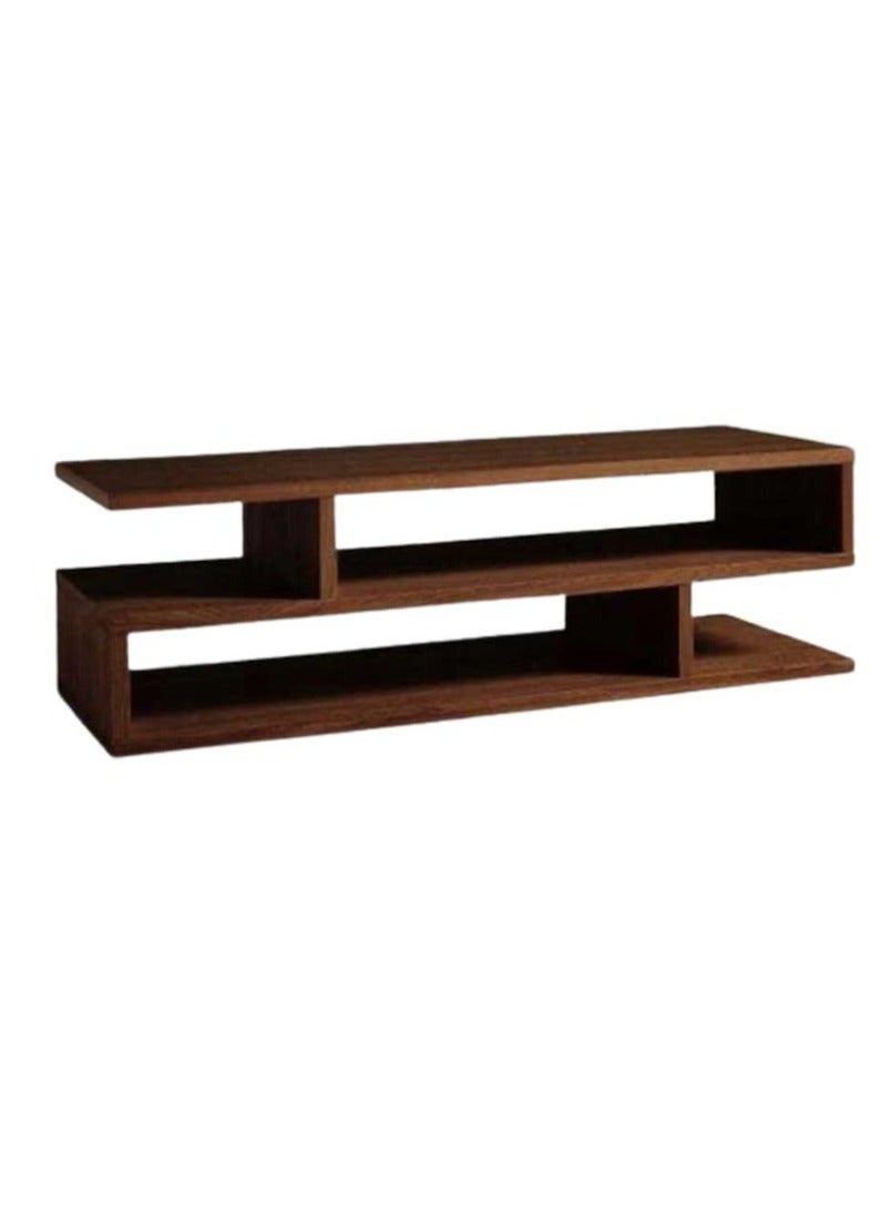 Tv Table Riyadh Generic Brown MDF wood TV table - 120 x 30 x 45 cm | Best Price KSA ...