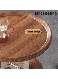 DubaiGallery 3-layers Side table for living room sofa side Nordic simplicity coffee table flower stand iron and wooden home Multifunction decorative shelf Storage rack  - Image 4
