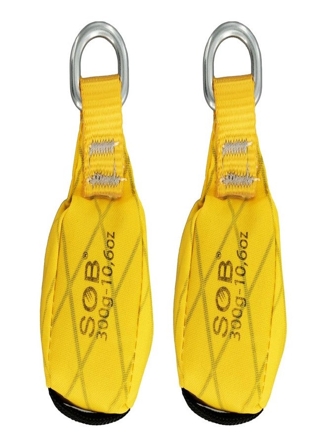 RESQT Throw Weight Bag, Durable Climbing Rope Bag for Arborists Professional Multi Throw Bag for Tree Rock Spelunking (2Pcs Yellow, 300G) - Image 1