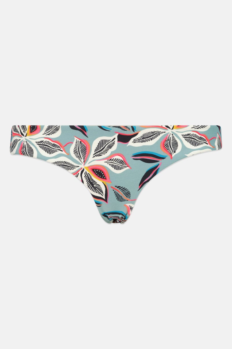 Billabong Women Allover Print Bikini Bottom, Multicolor - Image 1
