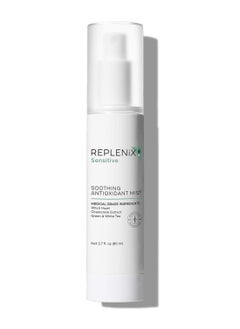 Replenix Soothing Antioxidant Mist, Calming Facial Spray, Dermatologist Developed for All Skin Types, Oil Free, Paraban Free, Non-comedogenic (2.7 oz)