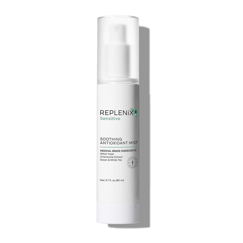 Replenix Soothing Antioxidant Mist, Calming Facial Spray, Dermatologist Developed for All Skin Types, Oil Free, Paraban Free, Non-comedogenic (2.7 oz) - Image 1