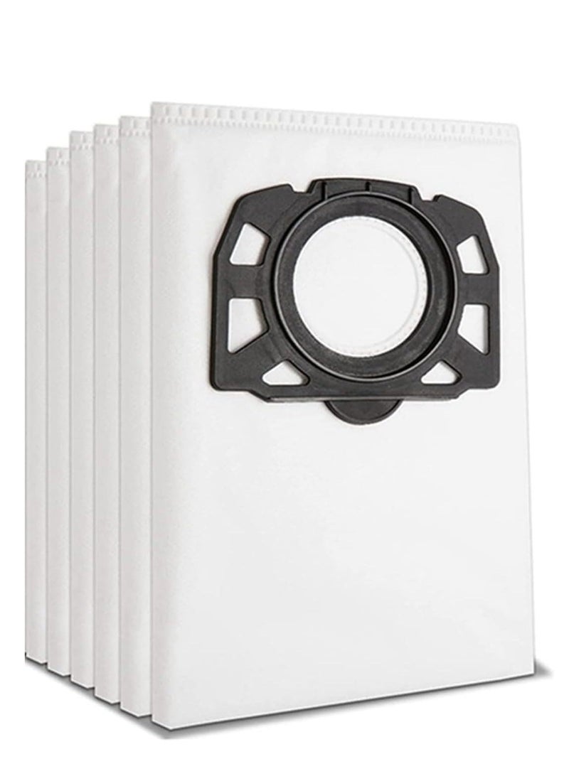 بريميفي 4 قطع من أكياس الفلتر المتوافقة مع كارشر WD4 WD5 WD6 SE4001 SE4002 إلخ - Image 1