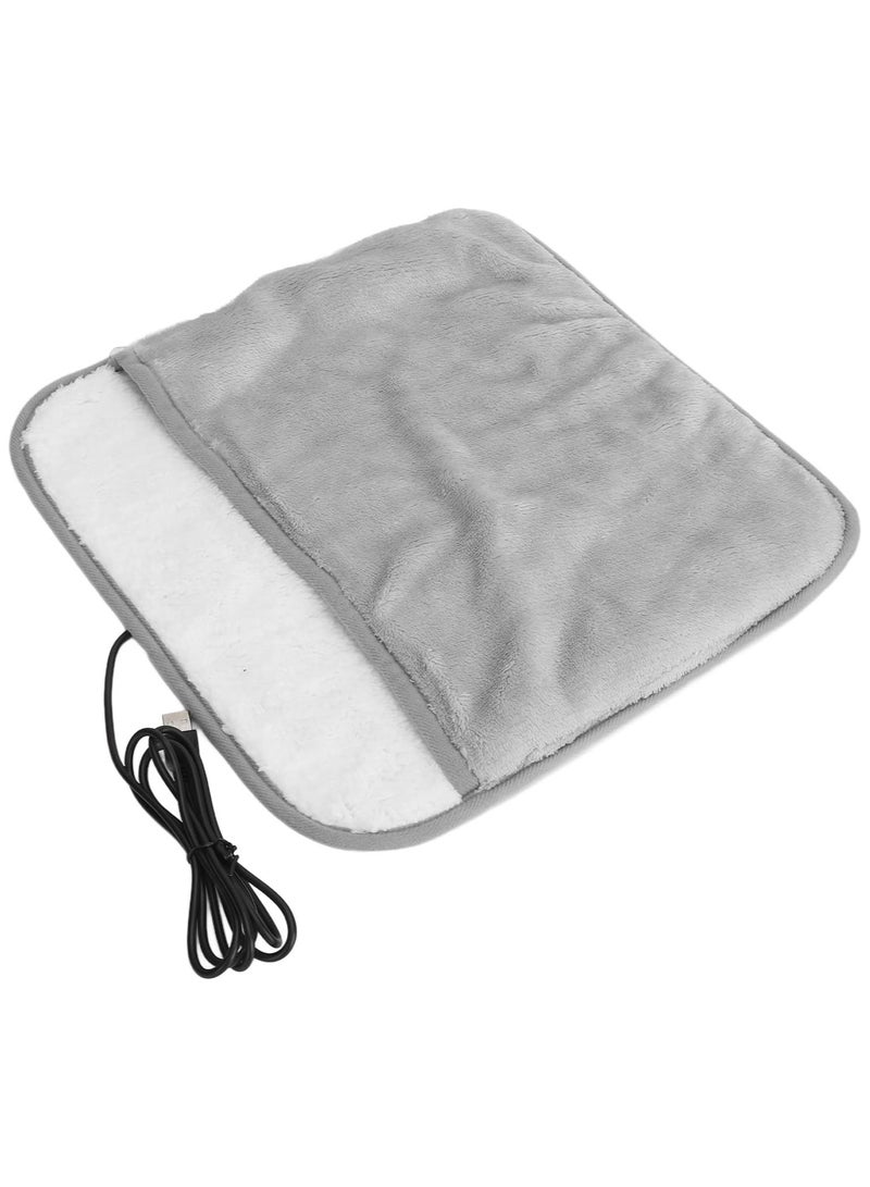 Gonice Heated Foot Warmer, Plug and Play Electric Foot Heating Pad Prevent Slip USB Power Supply Multipurpose for Knees - Image 1