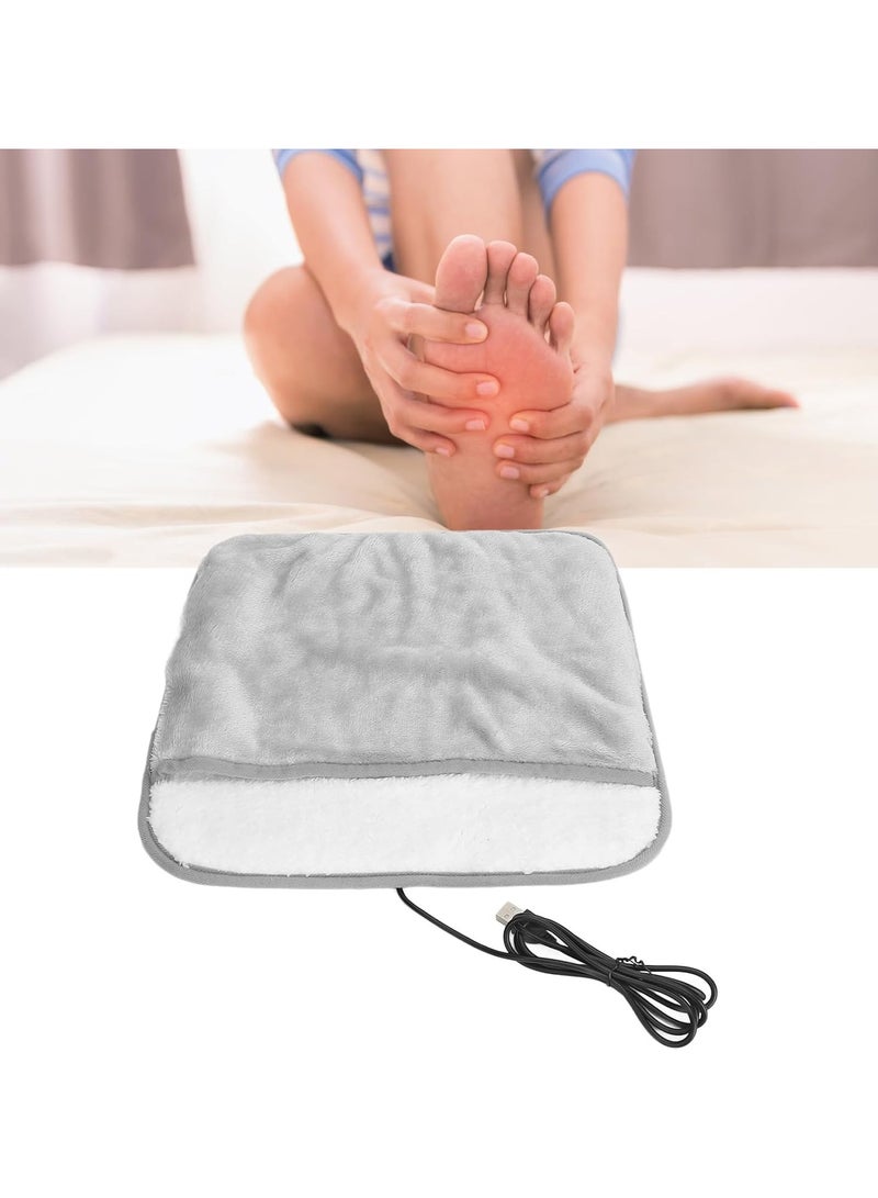 Gonice Heated Foot Warmer, Plug and Play Electric Foot Heating Pad Prevent Slip USB Power Supply Multipurpose for Knees - Image 4