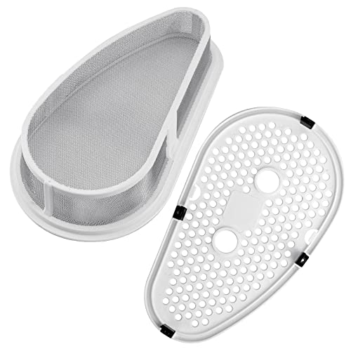 Blutoget Upgraded W10828351 Dryer Lint Filter Screen & Cover by Blutoget - Compatible for Kenmore Whirlpool Stackable Washer/Dryer Lint Trap -Replaces 8531964 8531967 8531966 AP5985829-1 YEAR GUARANTEE - Image 1
