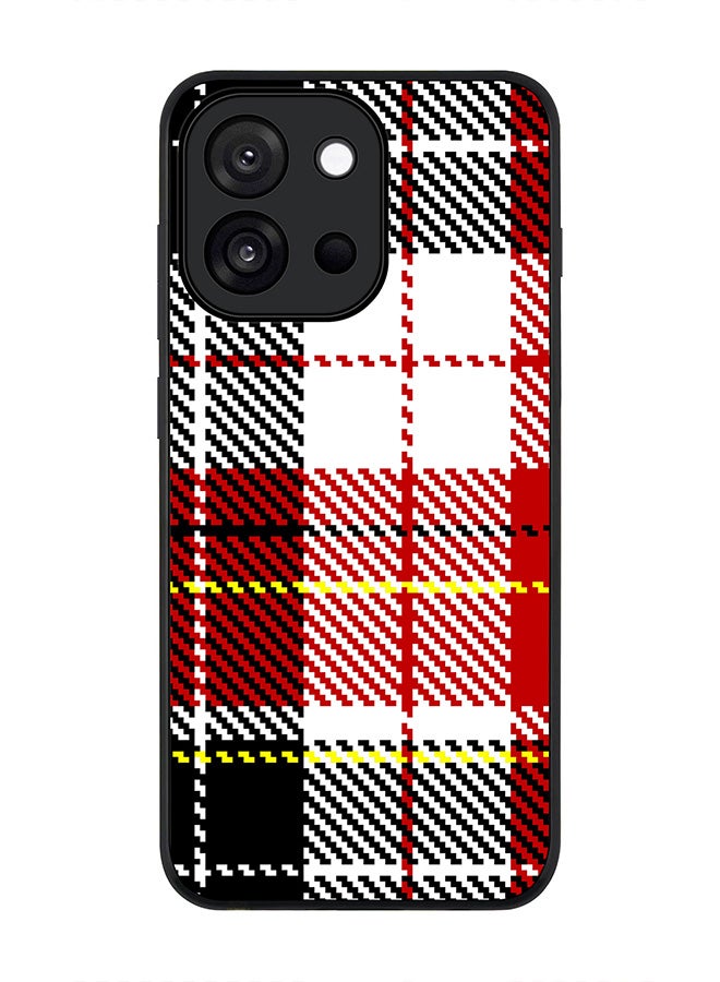 Stylizedd For OnePlus 13s / 13T Case,Slim fit Camera Protection, Shockproof Thin Phone cover  - English Flannel
