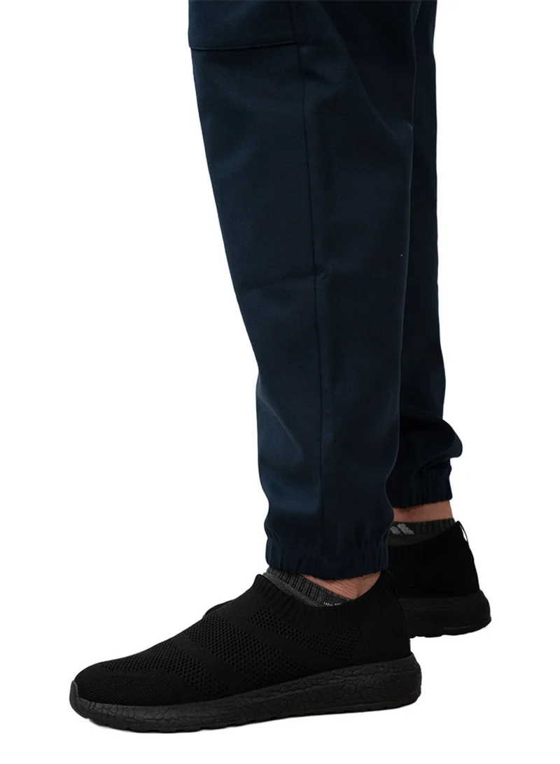 GIORDANO  Men's Cotton Polyester Stretch Interlock Joggers - Relaxed Taper Fit for Men | Best Price UAE