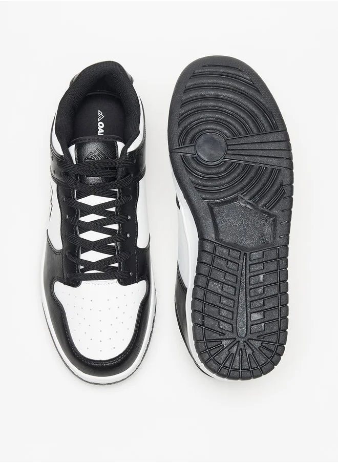 شو اكسبرس Men's Logo Lace-Up Sneakers