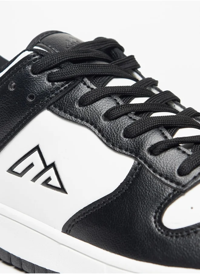 شو اكسبرس Men's Logo Lace-Up Sneakers