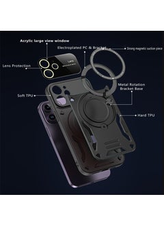 Dexmon iPhone 11 Case Magsafe Camera and Lens Protected Cover with Magnet Stand  - Image 5