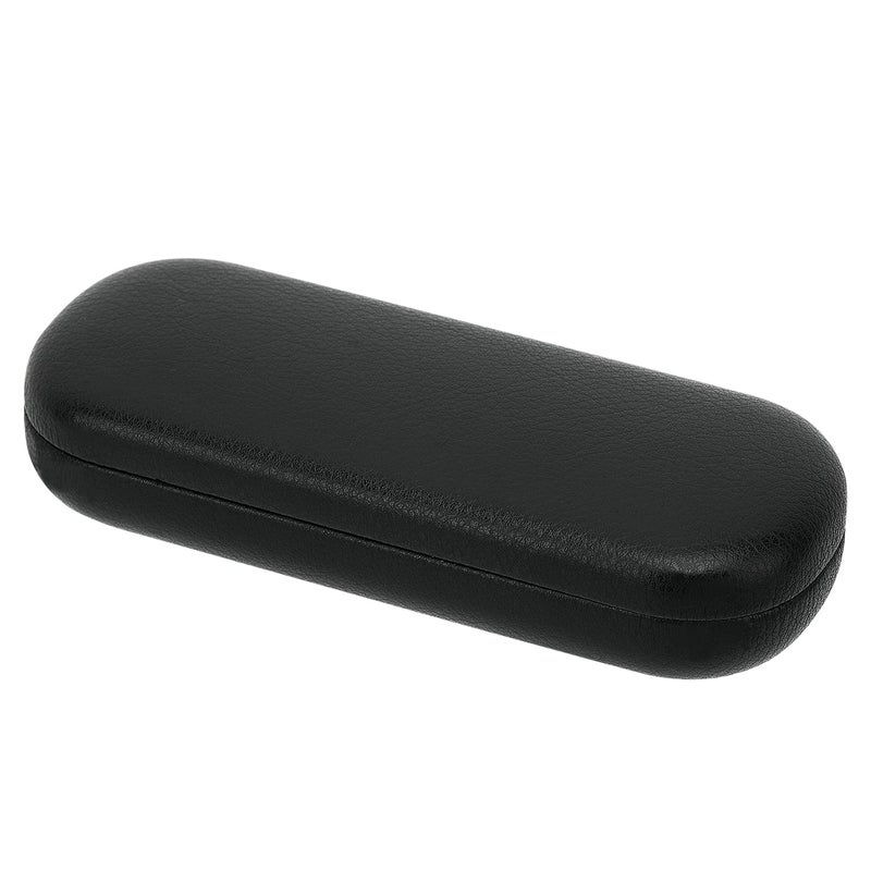 MoKo MoKo Hard Glasses Case, Hard Shell Sunglasses Case Anti-Scratch Eyeglasses Bag Portable Eyeglasses Holder Box Eyeglass Case for Women Men, Black  - Image 1