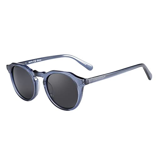 ZENOTTIC Vintage Round Polarized Sunglasses for Men Women UV400 Protection Retro Sun Glasses - Image 1