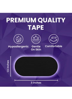 SYOSI 30 Pack Sleep Tape Patch Hypoallergenic Breathable Tape Closed Mouth Patch Breathing Patch Micropore Tape Pain Free Removal Latex Free Gentle On Skin Medical Grade No Irritation  - Image 3