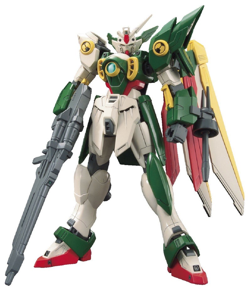 Bandai BANDAI BAN185149# 06 Wing Fenice Gundam Build Fighters Gunpla Model Kit, White, Red, Blue - Image 1