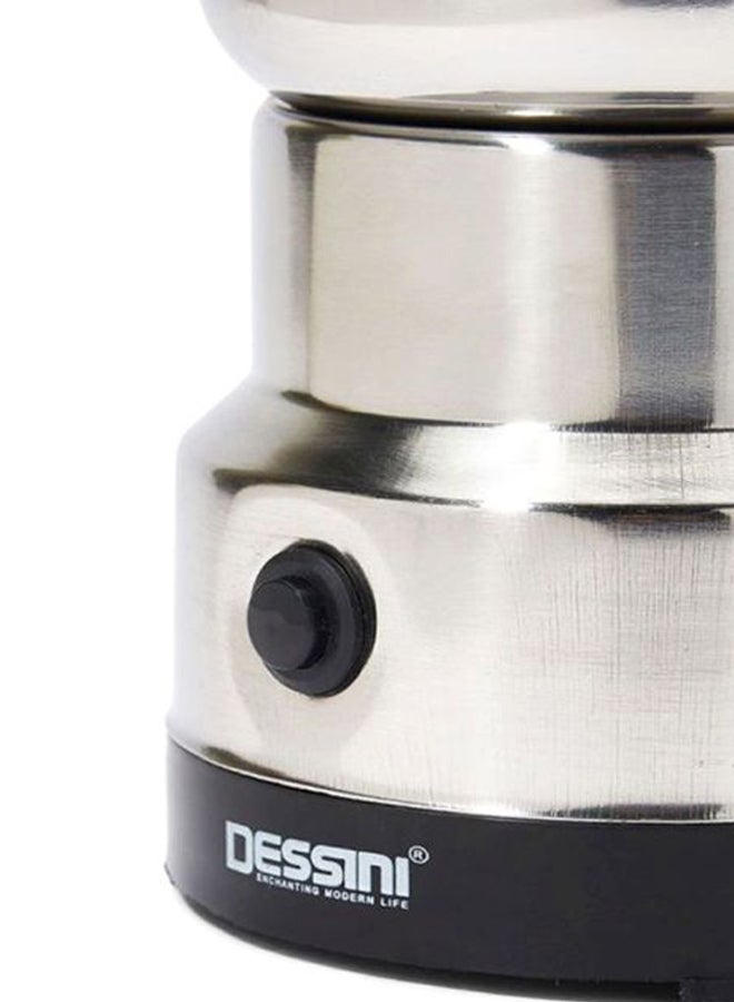 DESSINI Coffee Grinder 200 W t-001 Silver/Black - Image 4