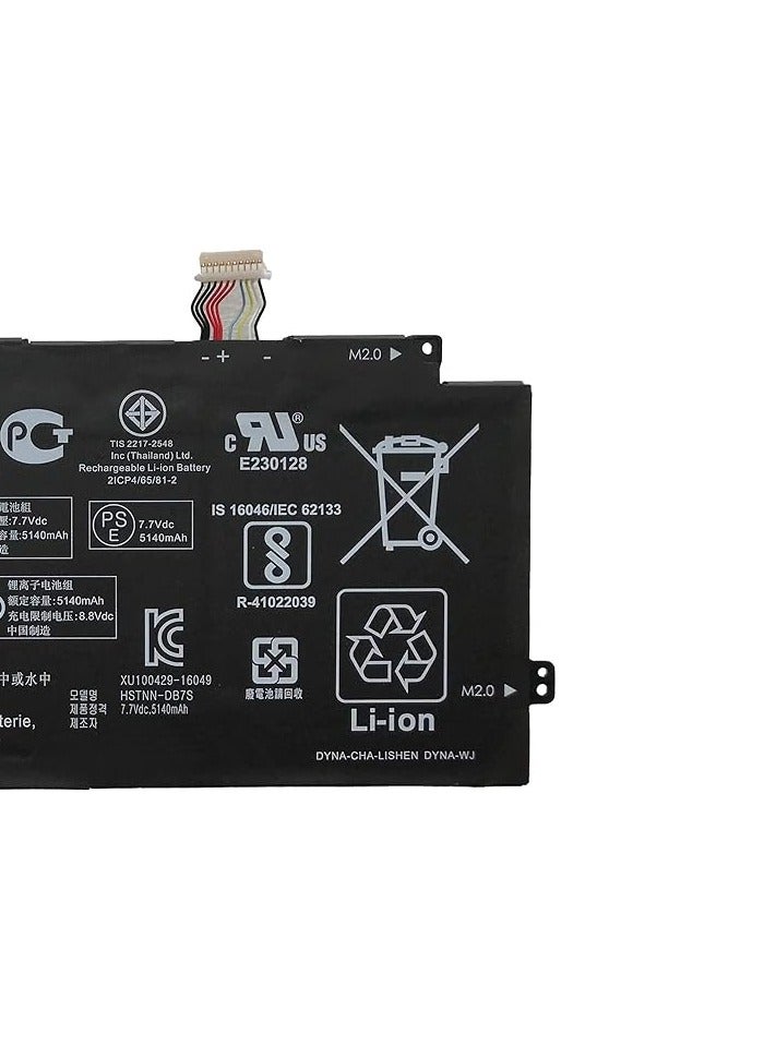 Terabyte (7.7V 41.58Wh) AH04XL HSTNN-DB7S 902500-855 902402-2C2 AHO4XL 902402-2B2 Battery Compatible for HP Spectre X2 12-C000 2017 12-C000NF TPN-Q184 Series - Image 2