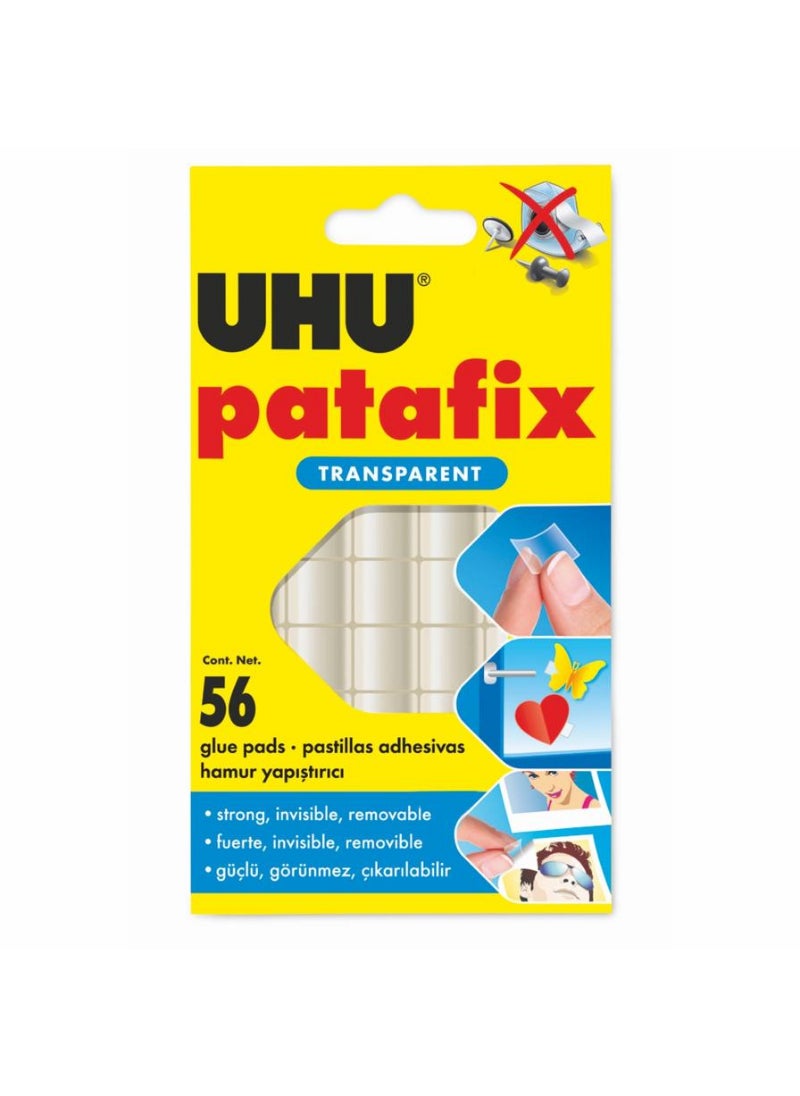 UHU - UHU Patafix Double Sided Adhesive Pad Pack 56 Pieces - Image 1