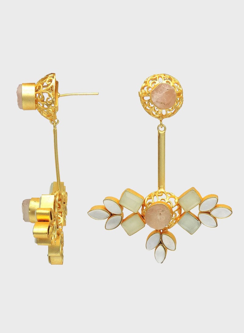 DORI Fiora Embellished Drop Earrings  - Image 2