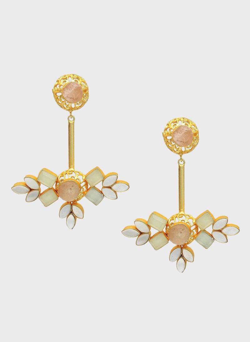DORI Fiora Embellished Drop Earrings  - Image 1