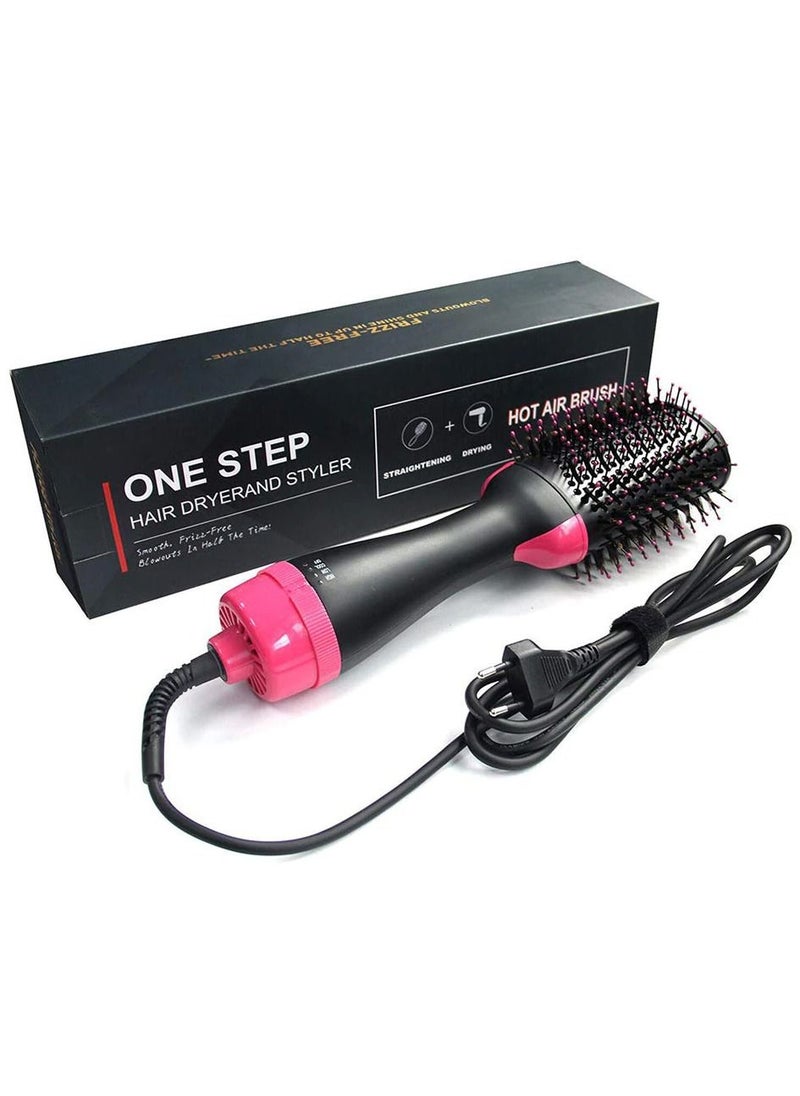 One Step - Hair Dryer Brush, Blow Dryer Brush, Anti-Frizz Hair Brush Blow Dryer, Negative Ion Hot Air Brush Styler and Dryer with Ceramic Coating, Blow Dry Brush for Straightening, Drying, Curling - Image 1