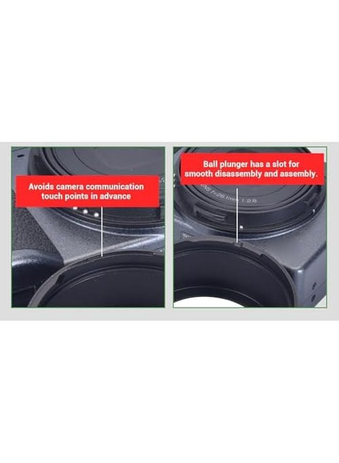 49mm Metal GR3 Lens Adapter Ring Step Up Filter Mount Compatible Camera Accessories - Image 4