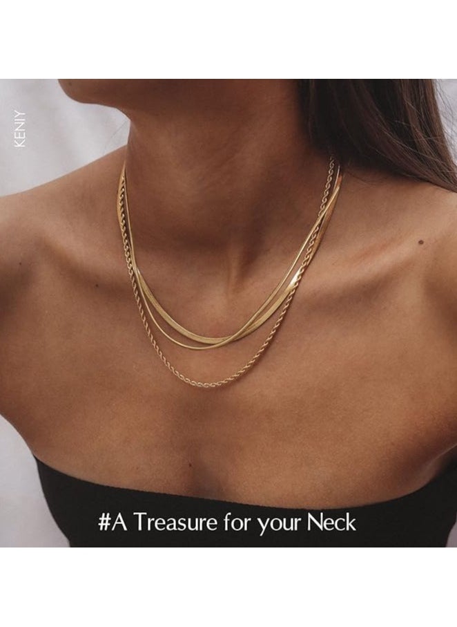 Trendy Chunky Thin Rope Twist Snake Chain Gold Layered Necklace - pzsku/Z6CE7ED6B055FC3CE0B75Z/45/_/1712054687/8a84a27d-e6c2-47c8-97d6-5da4a53d472e