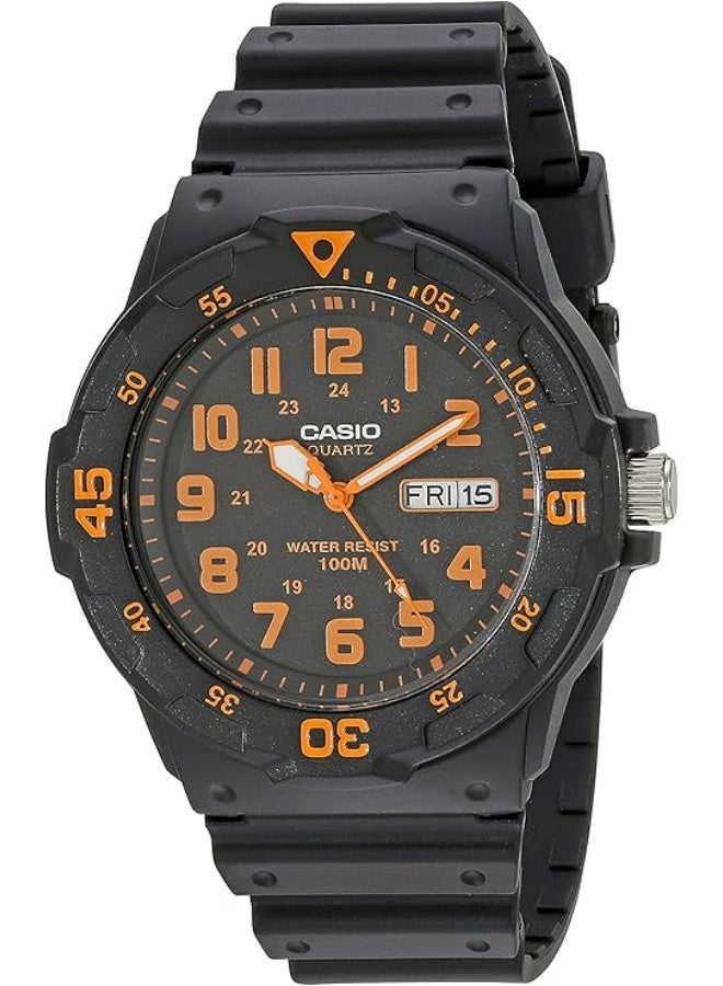 Casio MRW-200H-4BVDF Analog Rubber Strap Watch for Men