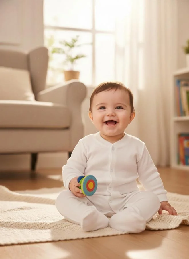 Luna & Lily Baby Footed Sleepsuit with Snap Button