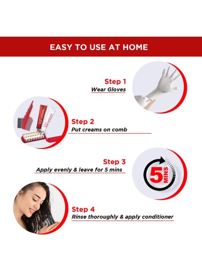 ريفلون صبغة شعر ريفلون توب سبيد، 180 جم - بني ماهوجني غامق 50 (عبوة من قطعة واحدة) - Image 2