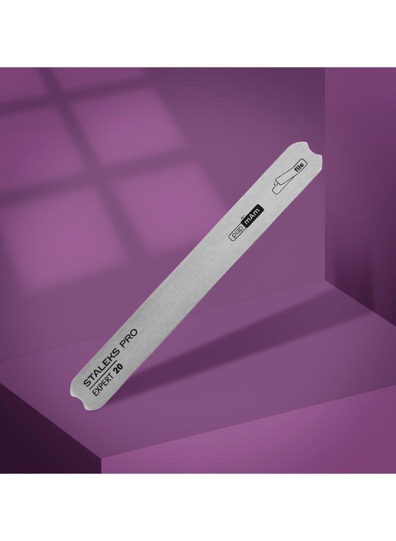 STALEKS PRO Straight Metal Base for Nail File | EXPERT 20 - Image 1