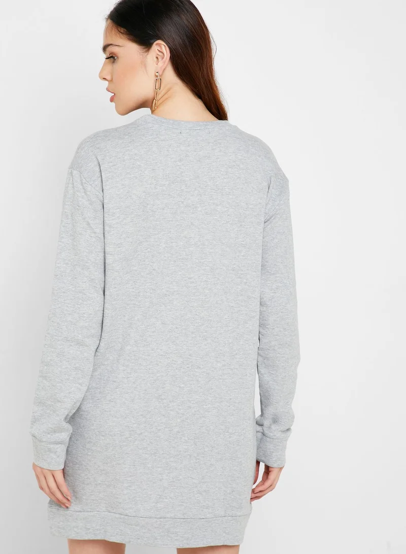 FOREVER 21 Sweatshirt Dress