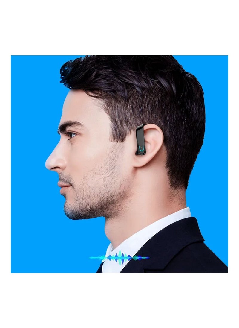 Lommyka TWS Wireless Bluetooth Headphones Business Bluetooth Headset Black  - Image 5