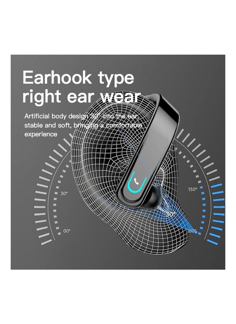 Lommyka TWS Wireless Bluetooth Headphones Business Bluetooth Headset Black  - Image 4