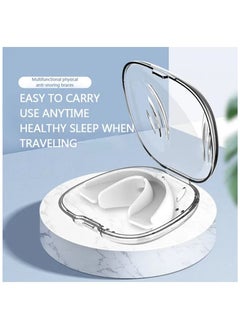 Generic 2pcs Anti-snoring Braces Apnea Guard Bruxism Tray Sleeping Aid Mouthguard Sleep Snoring Anti Snore Device Health Care  - Image 3