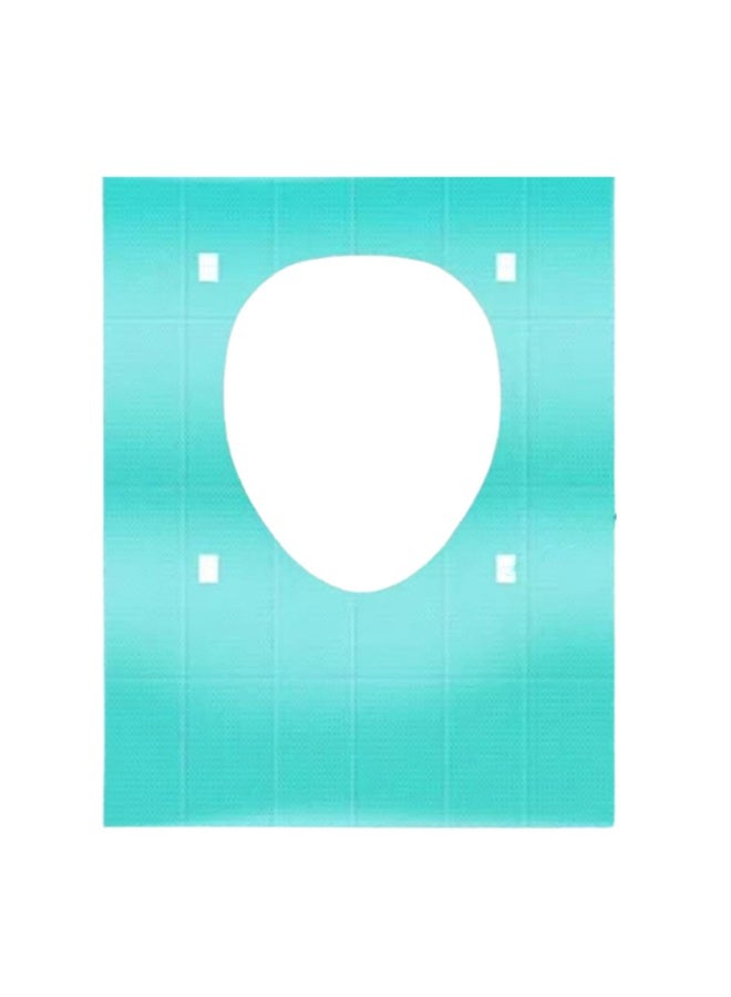عبوة 10 قطع، أغطية مقاعد مرحاض للاستعمال مرة واحدة، عالمية، مناسبة للسفر والفنادق، وسادة لاصقة محمولة مقاومة للماء، مناسبة للنساء الحوامل، تصميم دافئ لفصل الشتاء، صحية ومريحة - Image 1