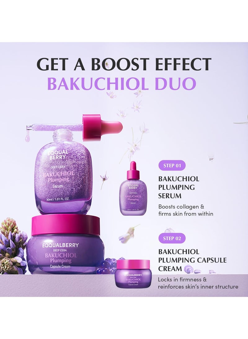 eqqualberry Equal Berry Bakuchiol Plumping, Radiant, and Healthy Skin Serum - Reduces Pores, Fine Lines, and Wrinkles | Retinol Alternative for Sensitive Skin | Boosts Skin Firmness and Elasticity with Ceramides and Peptides, 30ml - Image 5
